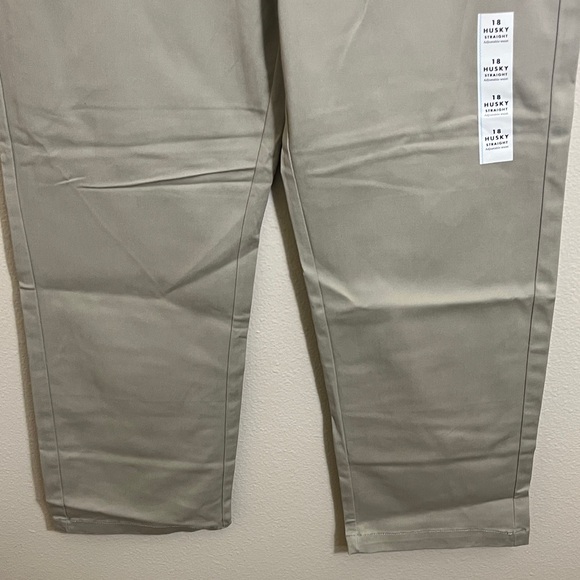 NWT Cat & Jack Tan School Uniform Pants - Picture 3 of 13